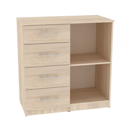 Комод Калисто(К18)923х902х468ручкарейлинг160мм(ЯШС) / Калисто(K18)923х902х468ручкарейлинг160мм(ЯШС)_1