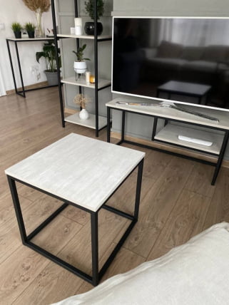 Стол журнальный Тип 1  450*450*450мм Дуб Вотан_2