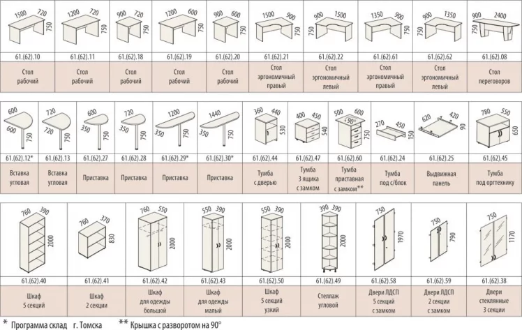 Набор на 4 рабочих места (33 предмета) Альфа 33 Ольха (рыжий)_1