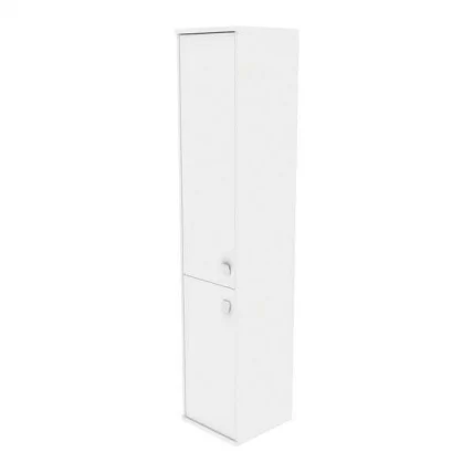 Шкаф высокий узкий левый STYLE Л.СУ-1.3 Л Белый_0