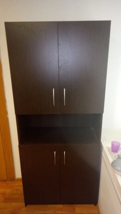 Дверь низкая правая SD-2S R (Легно Темный)_1