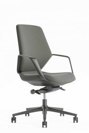 Кресло Дэвос-М СТАР-C-М Темно-серый/Металл Черный / Davos-M STAR-C-M_0