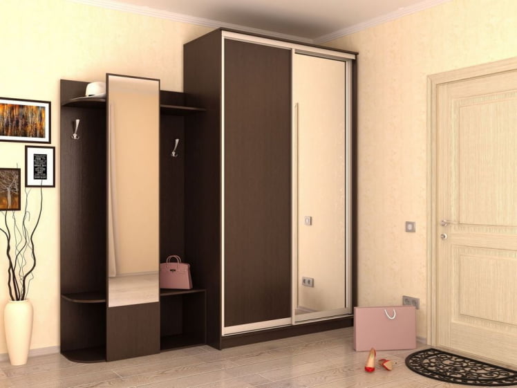 Шкаф-купе Хит-23-12-15 Аруба Венге_4