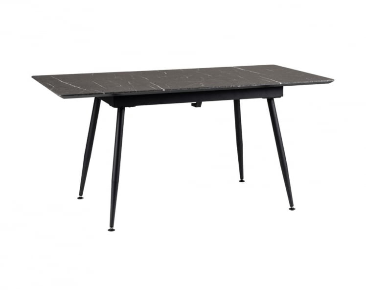 Стол Месси раздвиж. 120-160 Темный мрамор/Бабочка_4