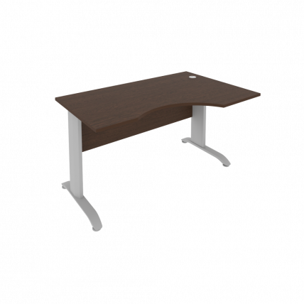 Стол криволинейный правый Riva ПЛ.СА-2 Пр Венге/Металлик_0