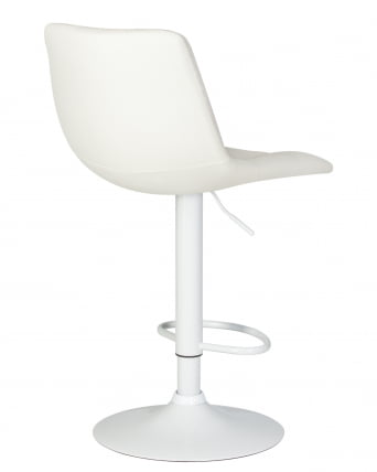 Стул барный DOBRIN TAILOR WHITE Белый PU_3