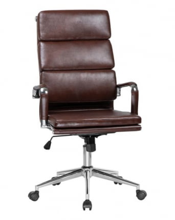 Офисное кресло для руководителей DOBRIN ARNOLD (коричневый)_0