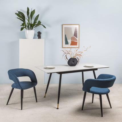 Стол раздвижной Месси 140-180 Мрамор бьянко_6