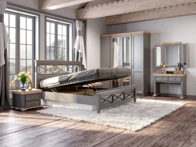 Стол туалетный Амели ЛД 642.350.000 Оникс серый_4