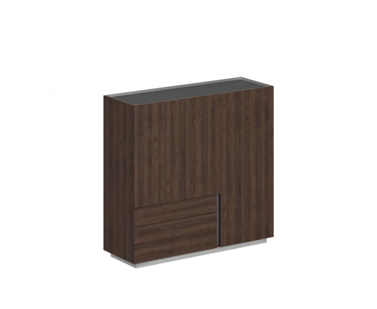 Шкаф Oliver OL-20-17.DT.DT.DT.L Дуб табак_0