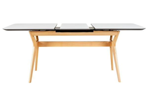 Стол раскл. Нарвик Glass 120-150 Automatic Natur/Light matte glass_12