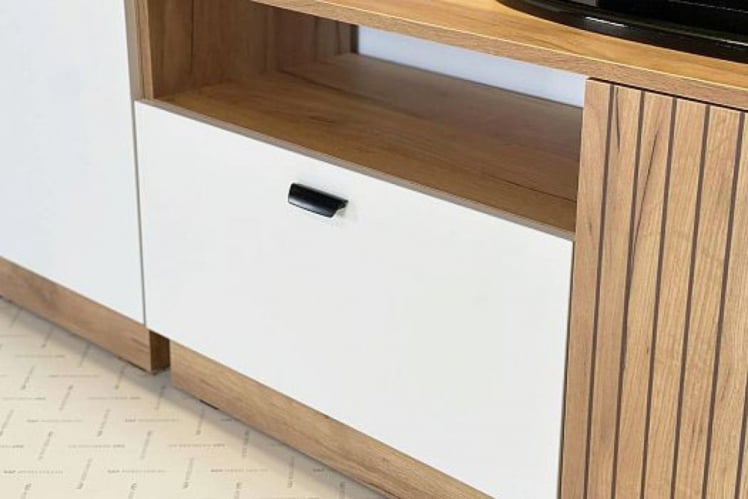 Тумба Моди MGM-03 дуб крафт золотой/белое дерево_4