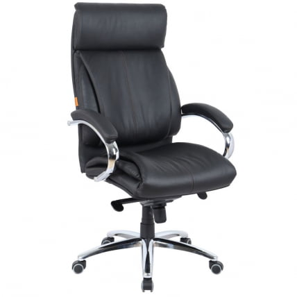 Кресло для руководителя CHAIRMAN CH423 кожа Черный_0