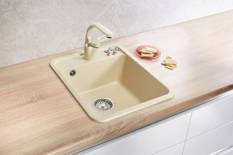 Кухонная мойка STANDART 4202 Бежевый_1