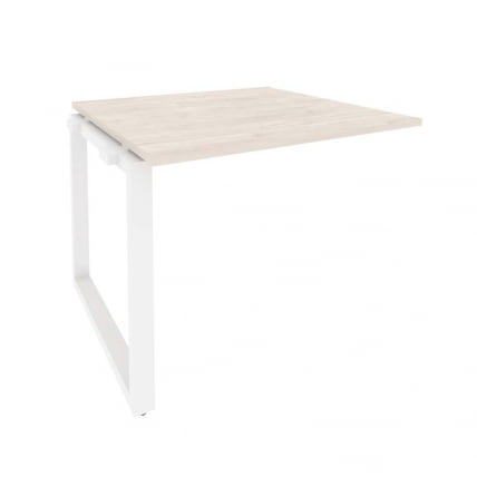 Проходной наборный элемент переговорного стола ONIX O.MO-NPRG-1 Денвер Светлый/Белый_0