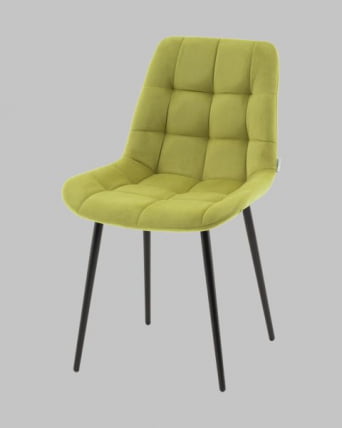 Стул Флекс N велюр оливковый_2