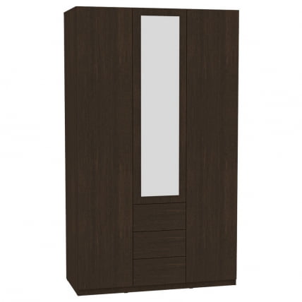 Шкаф распашный R-230х135х45-3-PO-M(Венге)_0