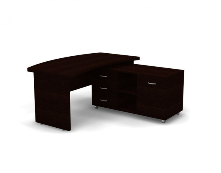 Тумба правая с замком Танго ТМ9-04R Венге_1