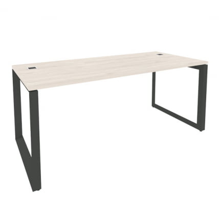 Стол рабочий руководителя на О-образном м/к ONIX O.MO-SRR-5.8 Денвер Светлый/Антрацит_0