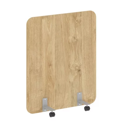 Перегородка на металлических опорах, на роликах R-line  DP.R-100-120 Тиквуд Светлый_0