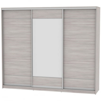 Шкаф-купе B-230х270х60-1(ЯШС-D7D8D7)_0