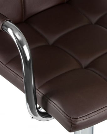 Стул барный DOBRIN KRUGER ARM (коричневый) 2 шт_7