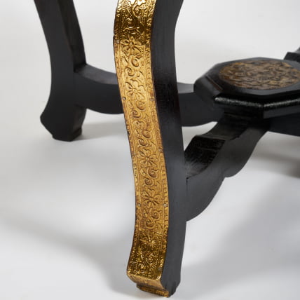 Столик Secret De Maison FUMO ( mod. ND-027) дерево манго, 38x46, этническая роспись_3