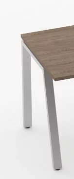 Л-образный металлический каркас с траверсами Deka 73.07.14 К Металлик матовый муар_0