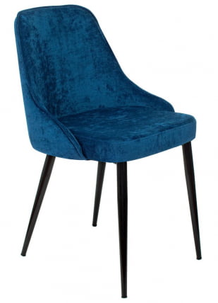 Стул для кухни Бюрократ KF-5 Синий Velvet 29_0