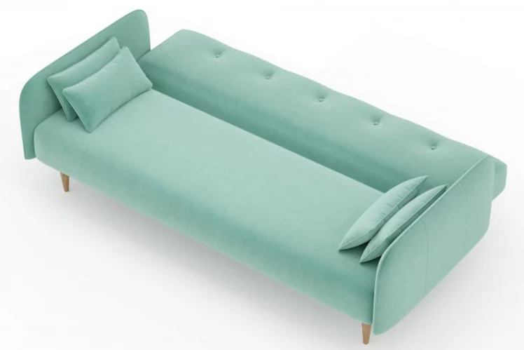 Диван трёхместный Бьерн ЛД 307.010.000 Светло-зеленый_3