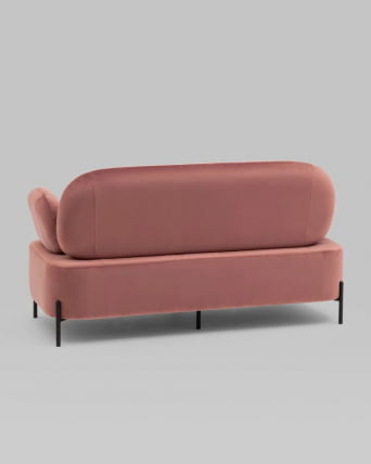 Диван Кэнди велюр Пыльно-розовый_4