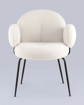 Кресло Nina белый_1