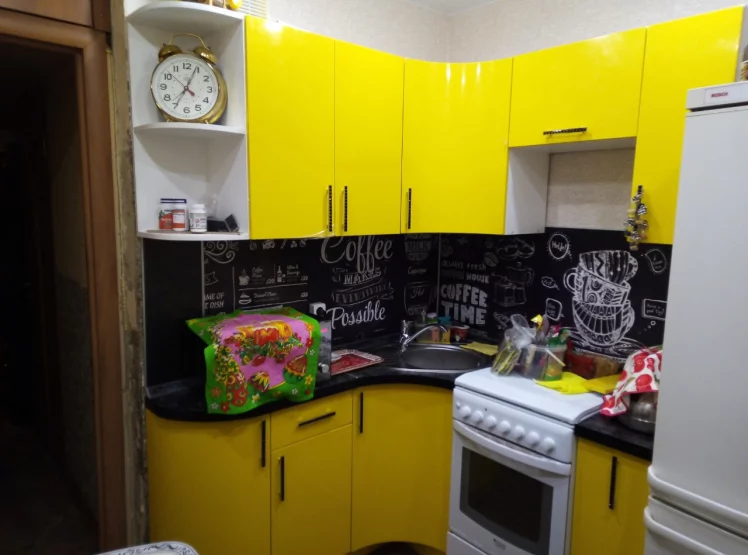 Глянцевый фартук (КОМПОЗИТ) KM 33_13