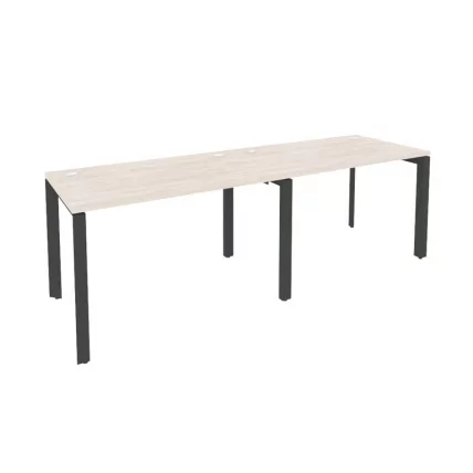 Рабочая станция на П-образном м/к ONIX O.MP-RS-2.2.7 Денвер Светлый/Антрацит_0