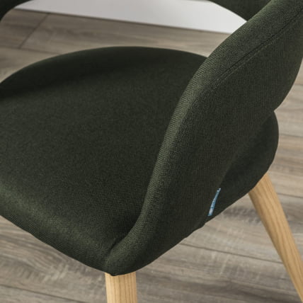 Кресло Hugs темно-зеленый/нат.дуб_6