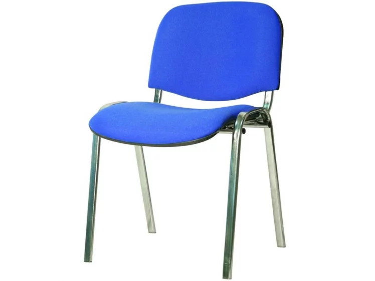 Кресло офисное ИСО чроме Синий / ISO chrome_0