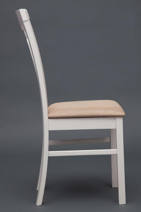 Стул Гермес/ Hermes дерево гевея, 43х49х94см, butter white, ткань песочная (Jaffy 104-58)_10