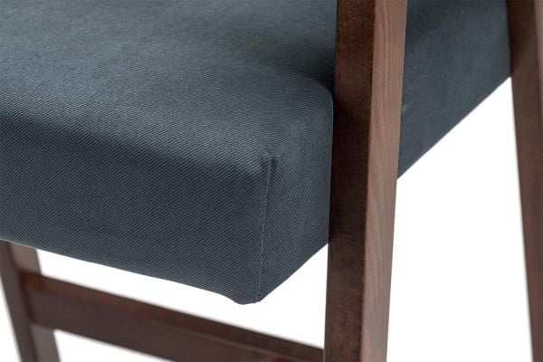 Кресло барное Baxter Б Grey/Темный орех_4