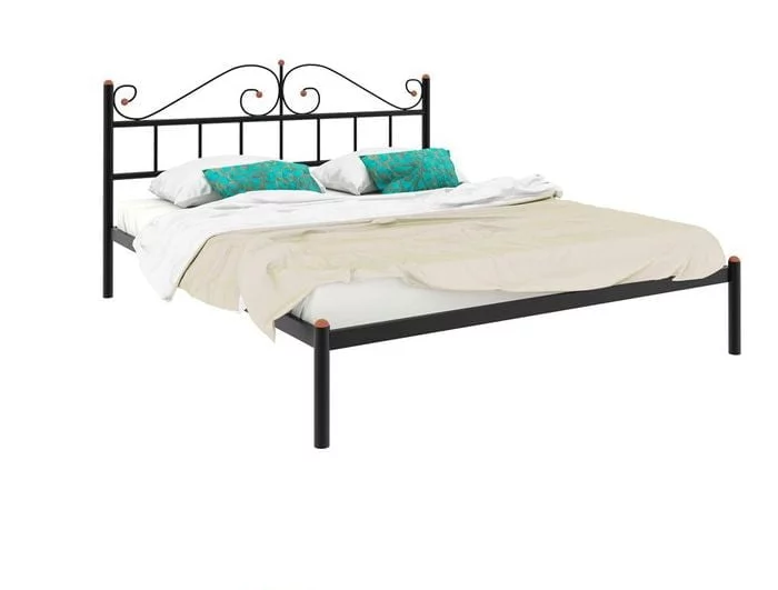 Кровать Диана 1800х1900 Черная_0