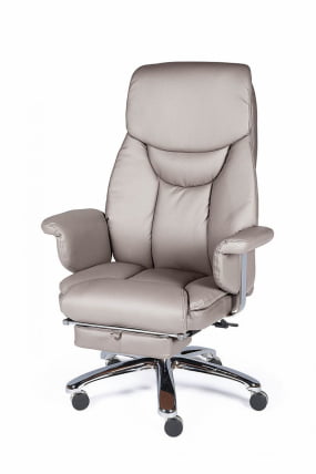 Кресло офисное Парламент H-2021-35-54 Серо-коричневый_0