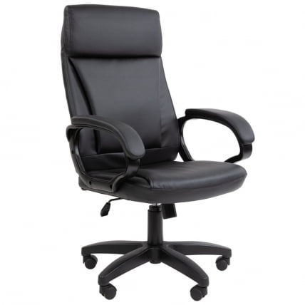 Кресло руководителя Chairman 794 LT экокожа Черный_0