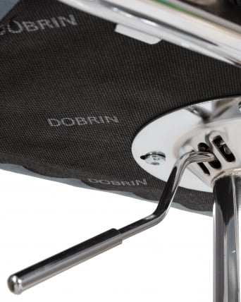 Стул барный DOBRIN KRUGER ARM Пудрово-голубой велюр MJ9-74_8