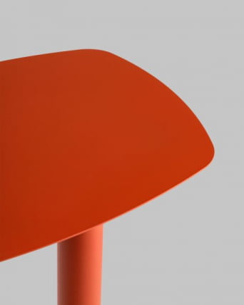 Журнальный столик Eanna L металл красный_7