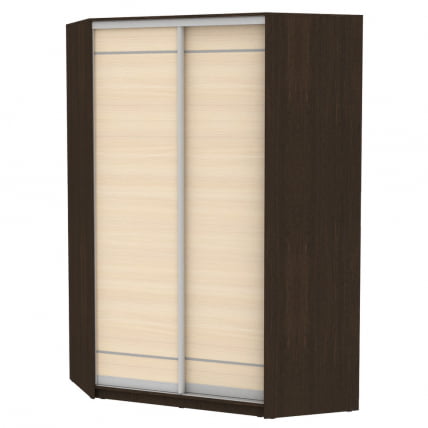 Шкаф-купе ЙА-230х1400-718-2(Венге-ДМ-Д1Д1) / YA-230х1400-718-2(Венге-ДМ-D1D1)_0