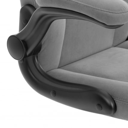 Кресло геймерское BAZUKA metalBL велюр, серый, 29_8