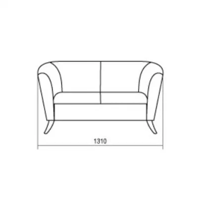 Диван двухместный Карр 2Д Art-vision 103_1