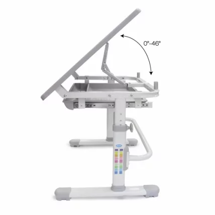 Комплект парта и стул с чехлом RIFFORMA SET-10 Белый Розовый_7
