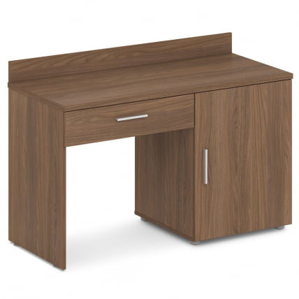 Стол с тумбой правый Ornata 	Н-440 Пр Орех Вирджиния_0