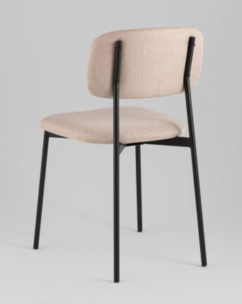 Стул Майло рогожка бежевый_4