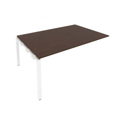 Проходной наборный элемент переговорного стола Metal System Б.ППРГ-5 Венге/Белый_0